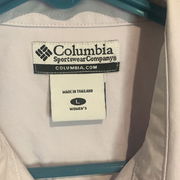 Columbia Sleeveless Lilac Blouse L - Picture 2 of 6